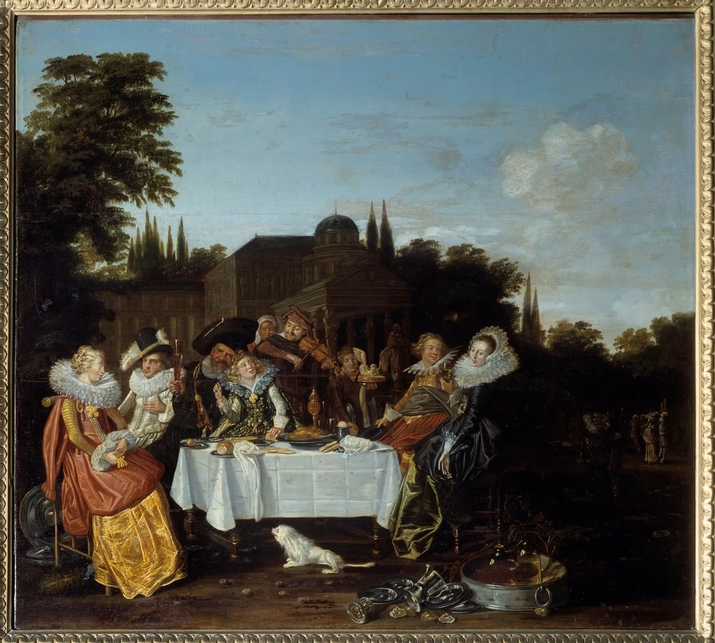 Festa in giardino - Louvre, Paris